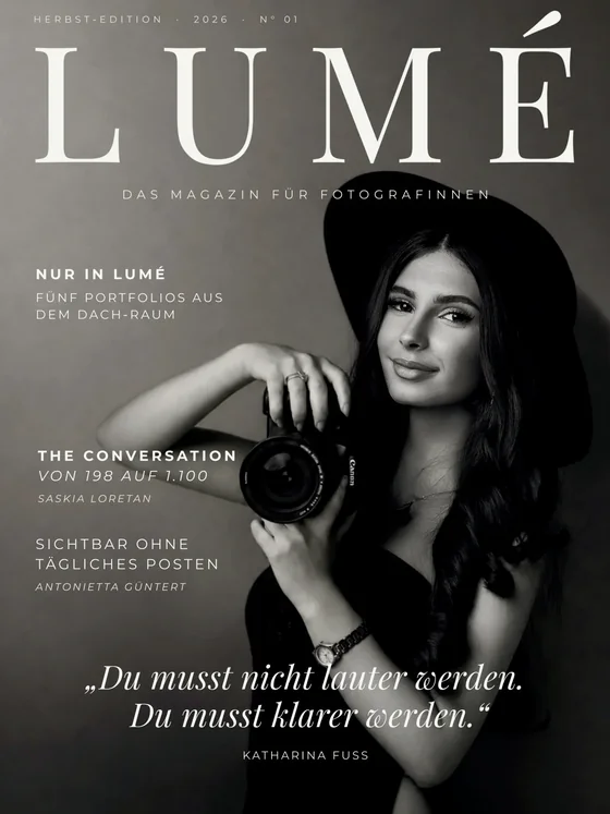 Cover der LUMÉ Herbst-Edition 2026